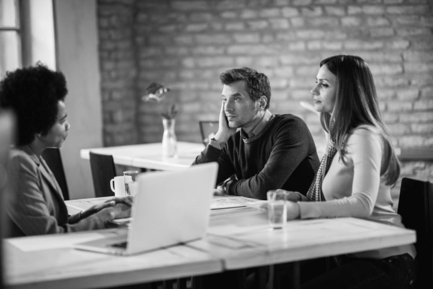 Executive in sessione di coaching strategico